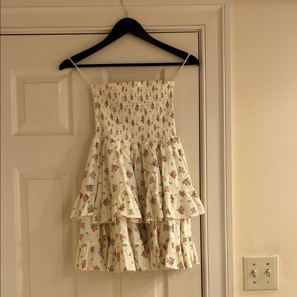 Windsor: Ditsy Cotton Tube Dress